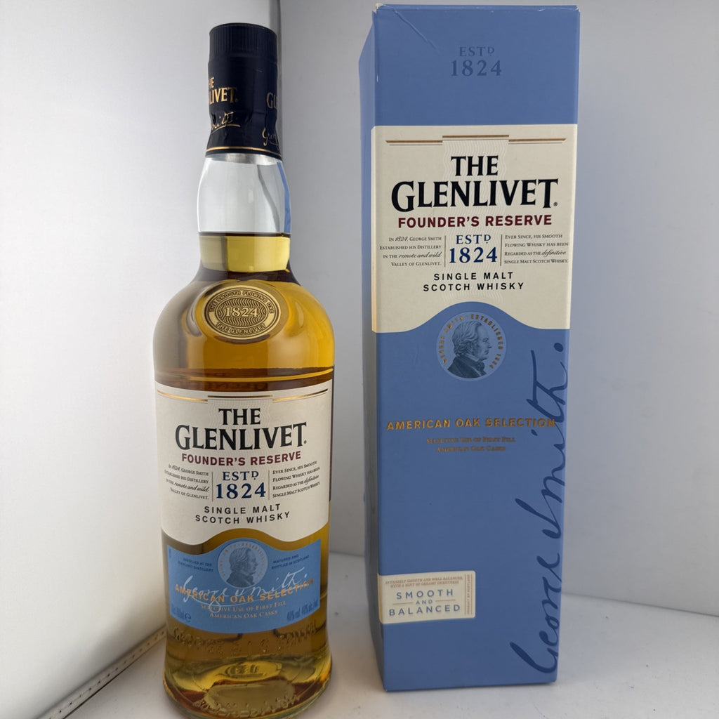 Glenlivet Founder’s Reserve American Oak Single Malt 70cl + Box