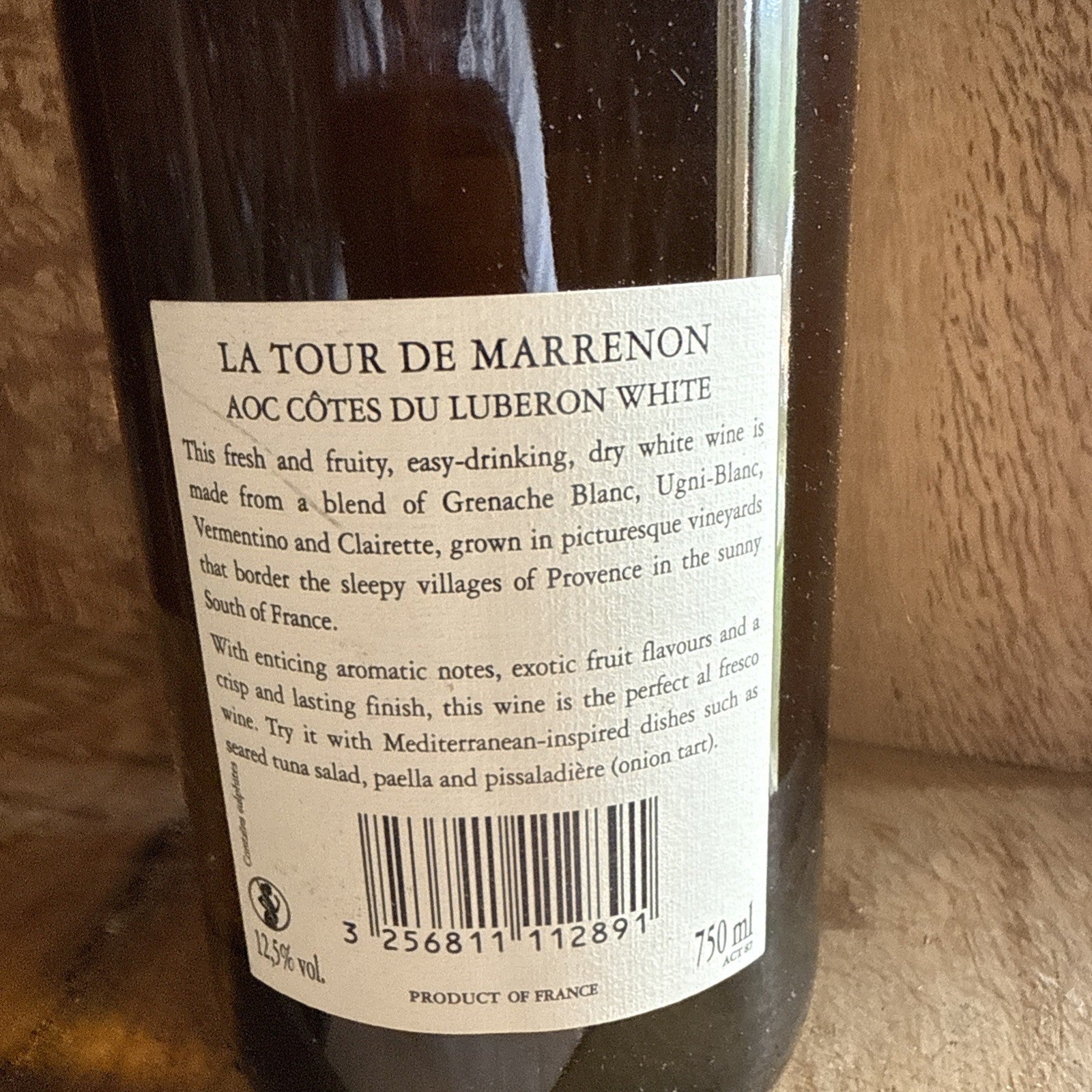 La Tour De Marrenon Cotes De Luberon 2007