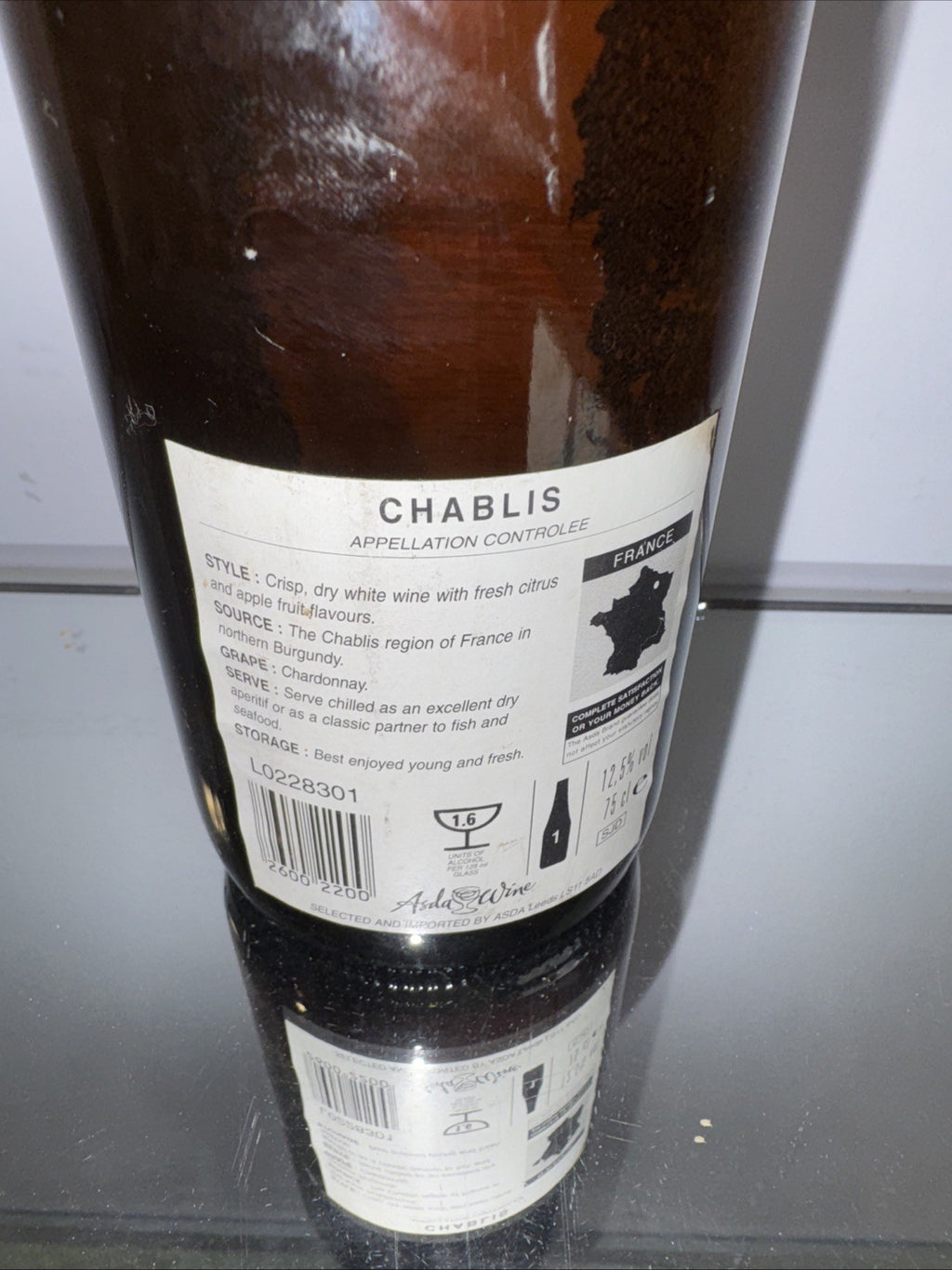 Chablis 2001 - French 2001 White Wine - Asda Wine
