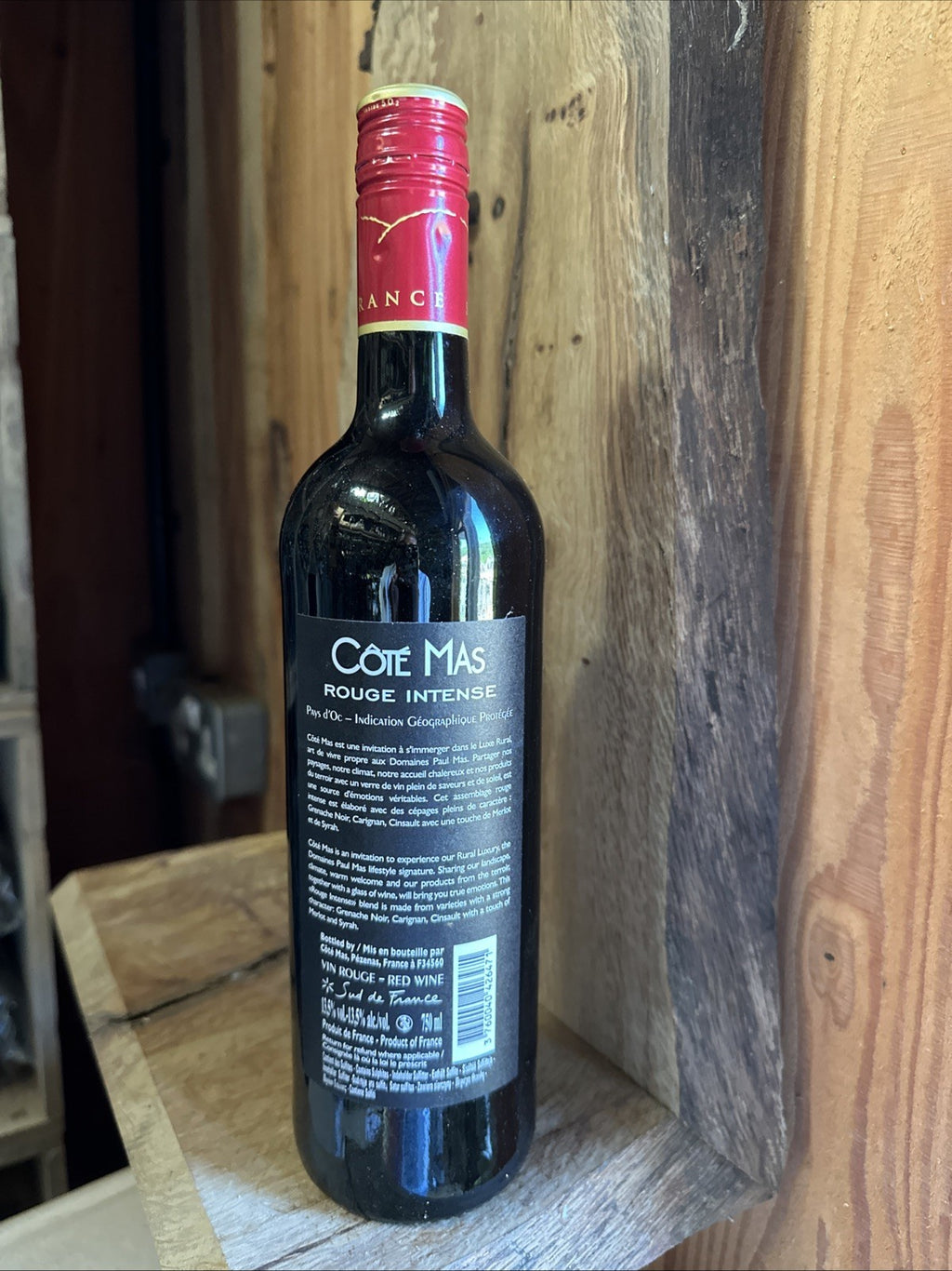 Cote Mas Rouge Intense Sud De France 75cl