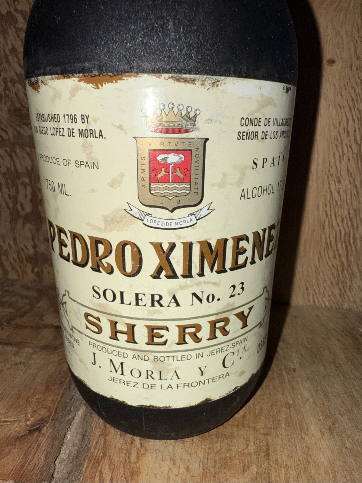 Pedro Ximenez Solera No 23 Sherry bottled 1993