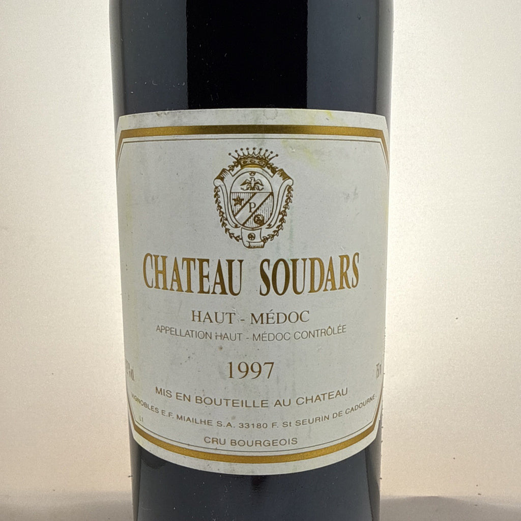 Château Soudars Haut-Médoc Cru Bourgeois 1997 Bordeaux 75cl