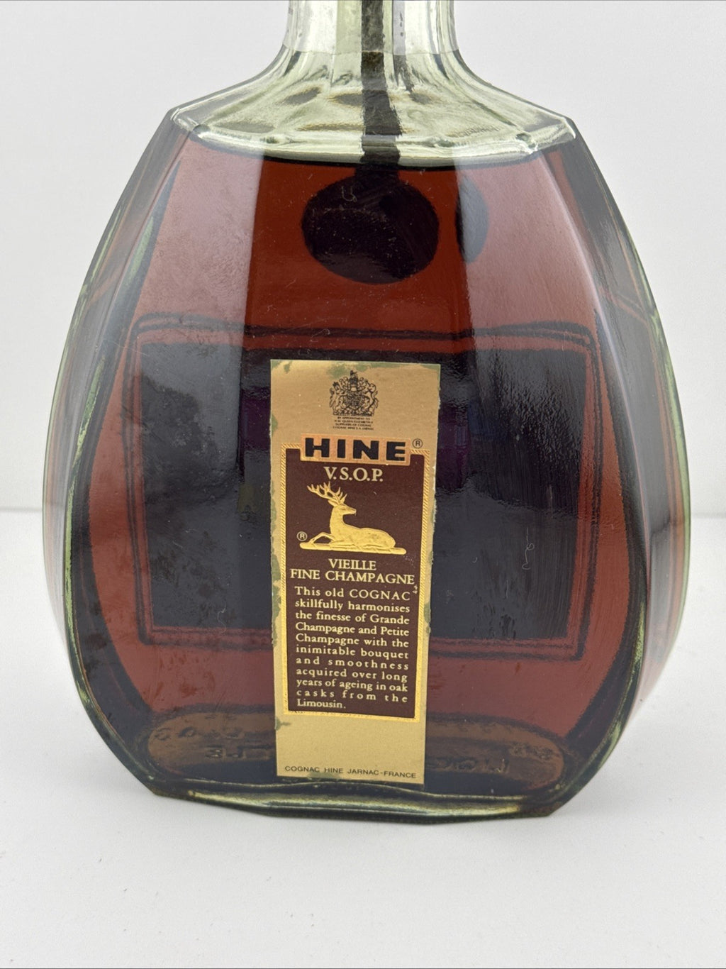 Hine V.S.O.P. Vieille Fine Champagne Cognac – 1 Litre Late 1970s Bottle