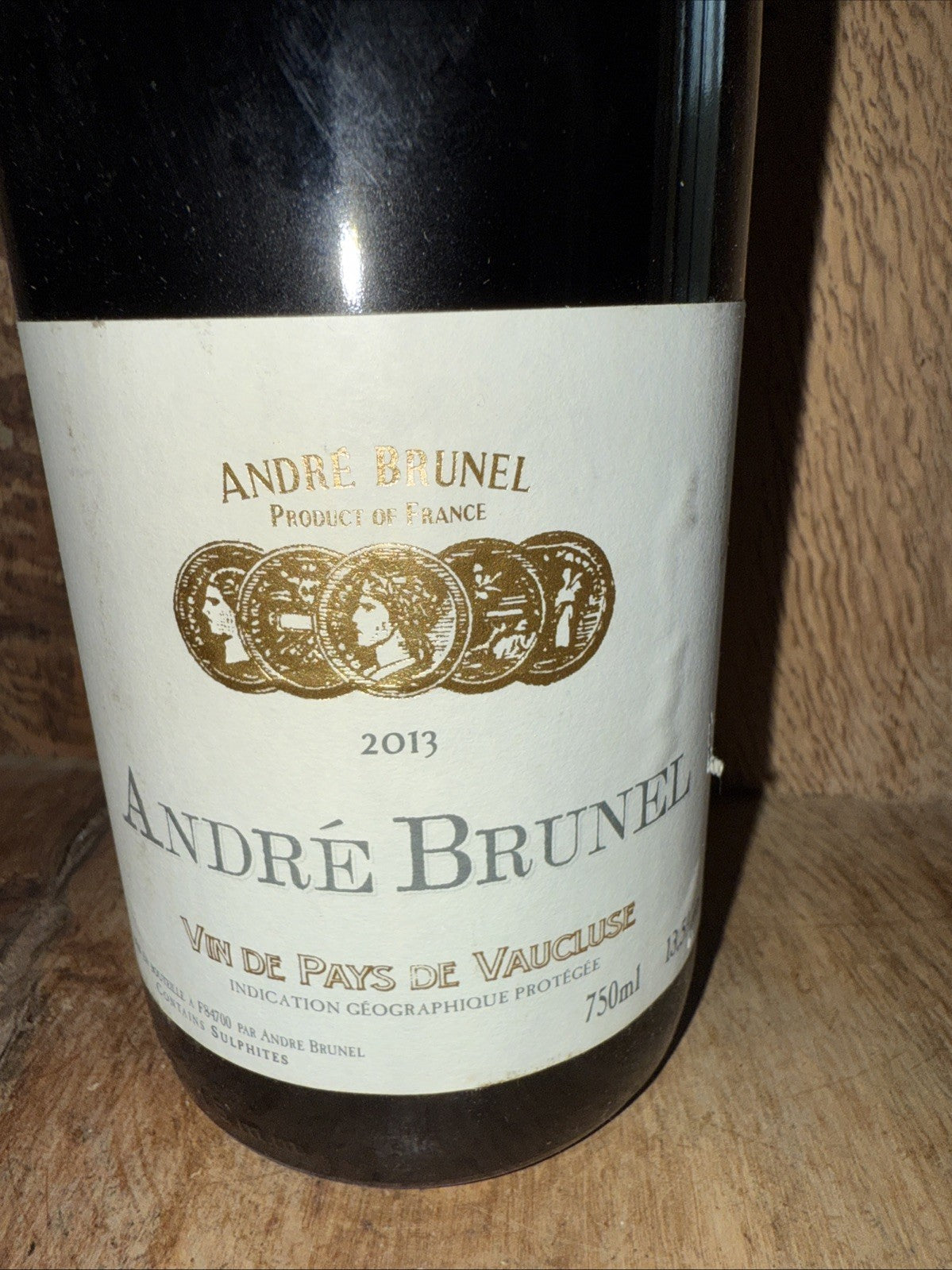 Andre Brunel vin De Pays De Vaucluse 2013