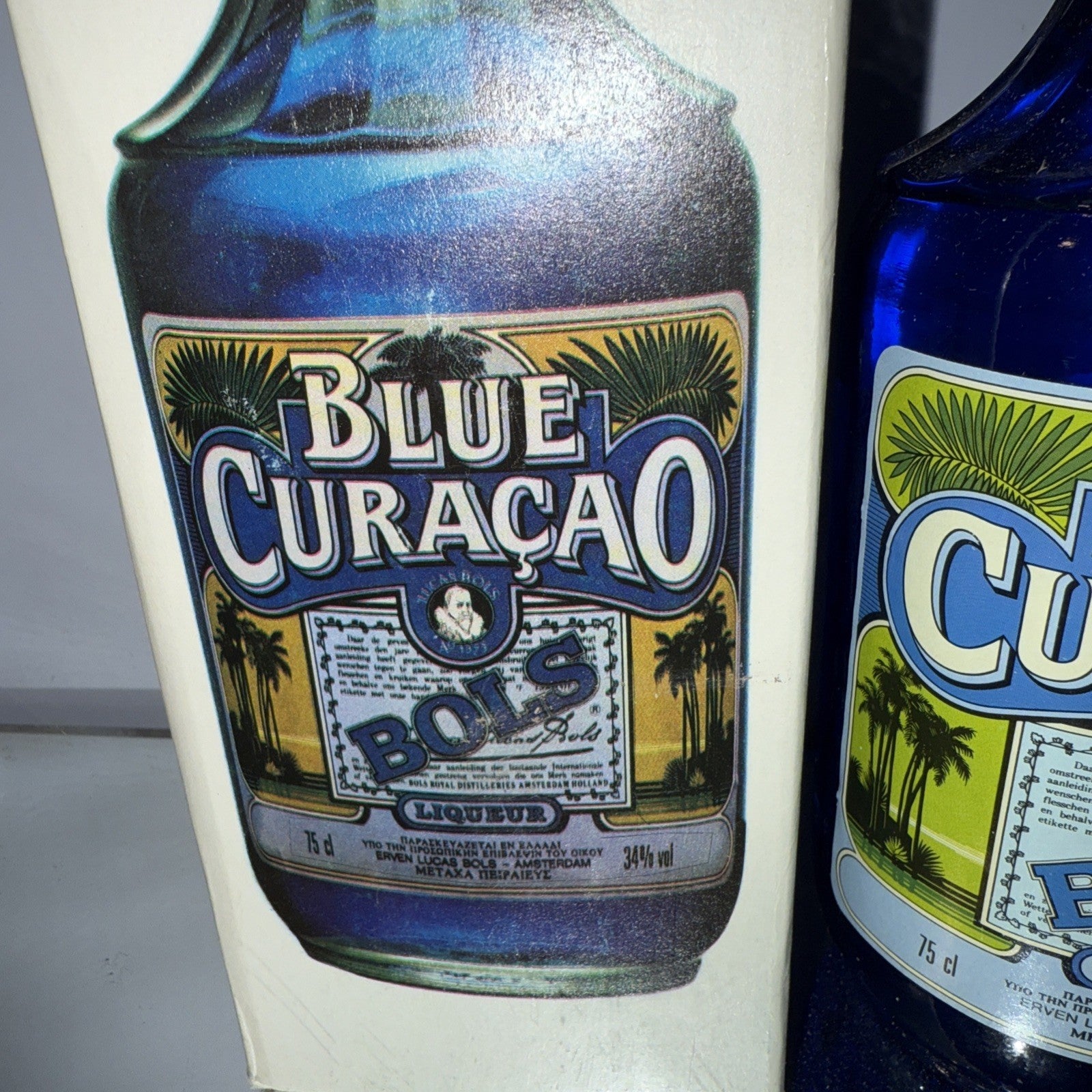 1980s Bols Blue Curaçao Boxed Pristine