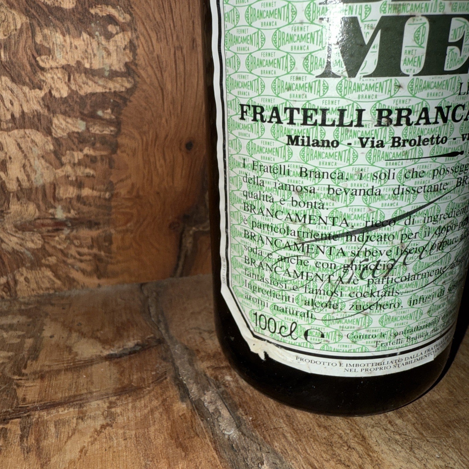 Branca menta 100cl Milano