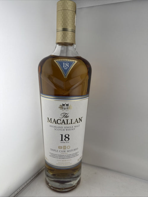 Macallan 18 Year Old Triple Cask Matured Annual 2018 Release 70cl Boxed