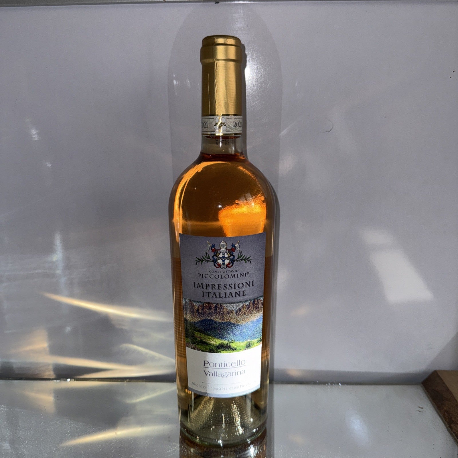 Ponticello 2021 Vallagarina Rosato from Conte Ottavio Piccolomini