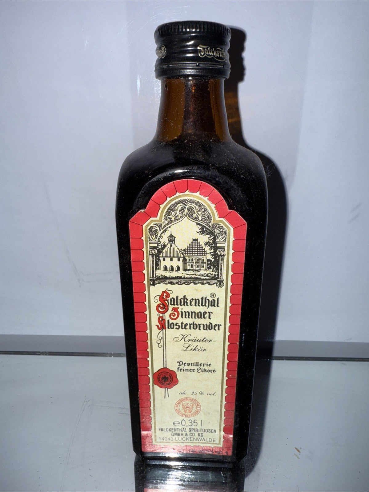 Klosterbruder Kräuterlikör (herbal liqueur) 1980s Bottle 35cl 35%abv