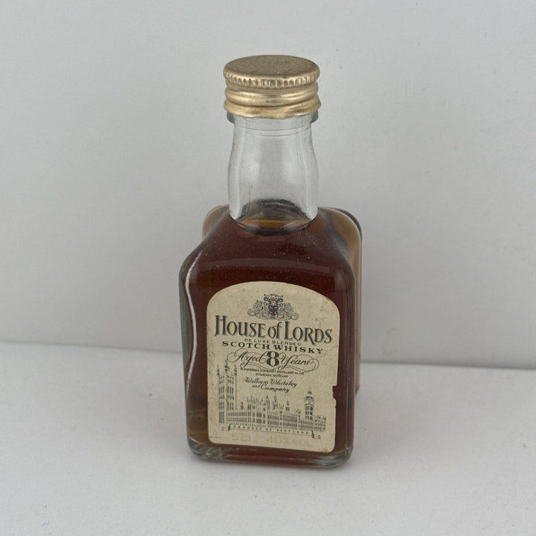 Vintage House of Lords 8 Year Old Scotch Whisky Miniature 5cl 40%