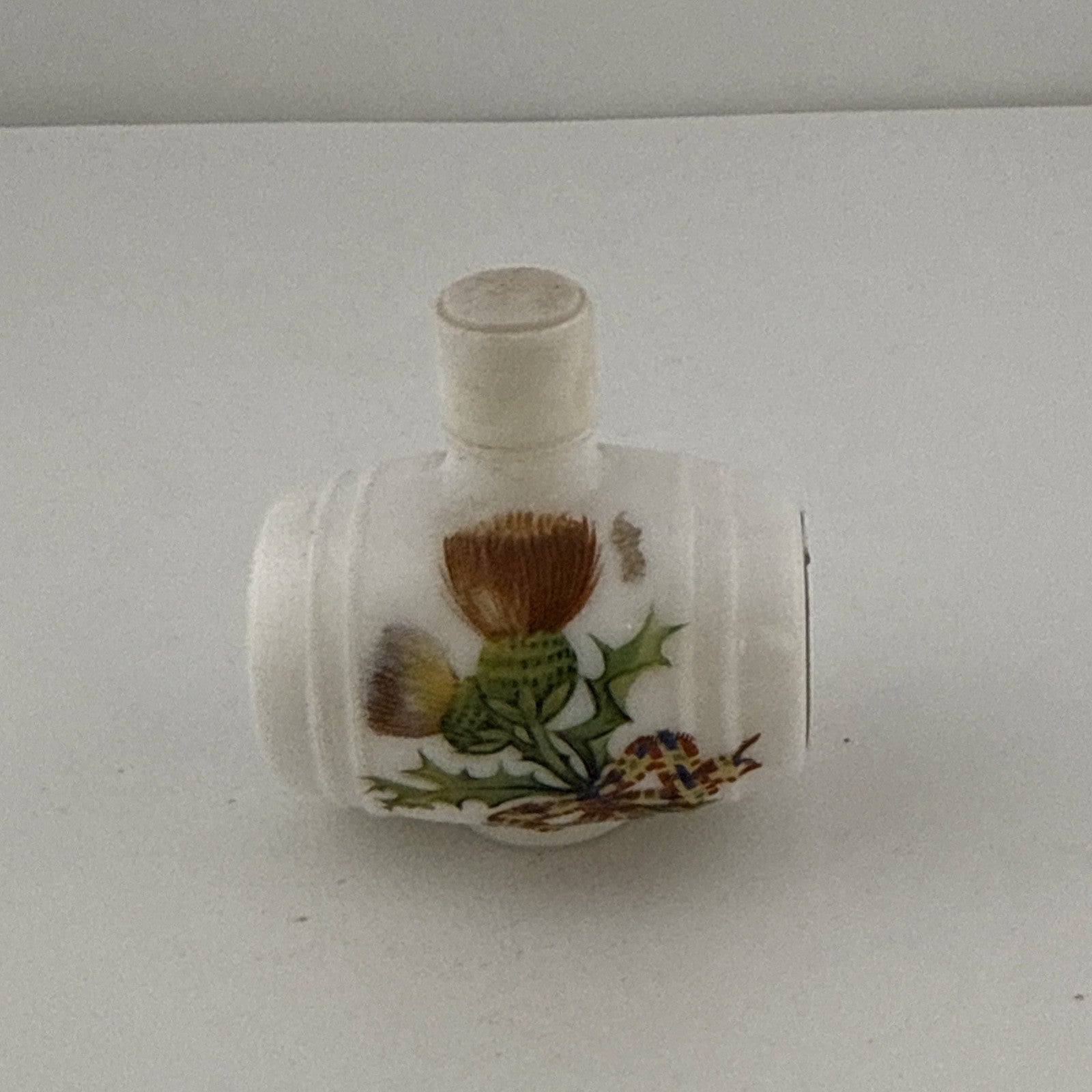 Vintage Miniature Whisky Barrel Bottle ‘Barrel O’ Kindness’ Ceramic Scotlandfull