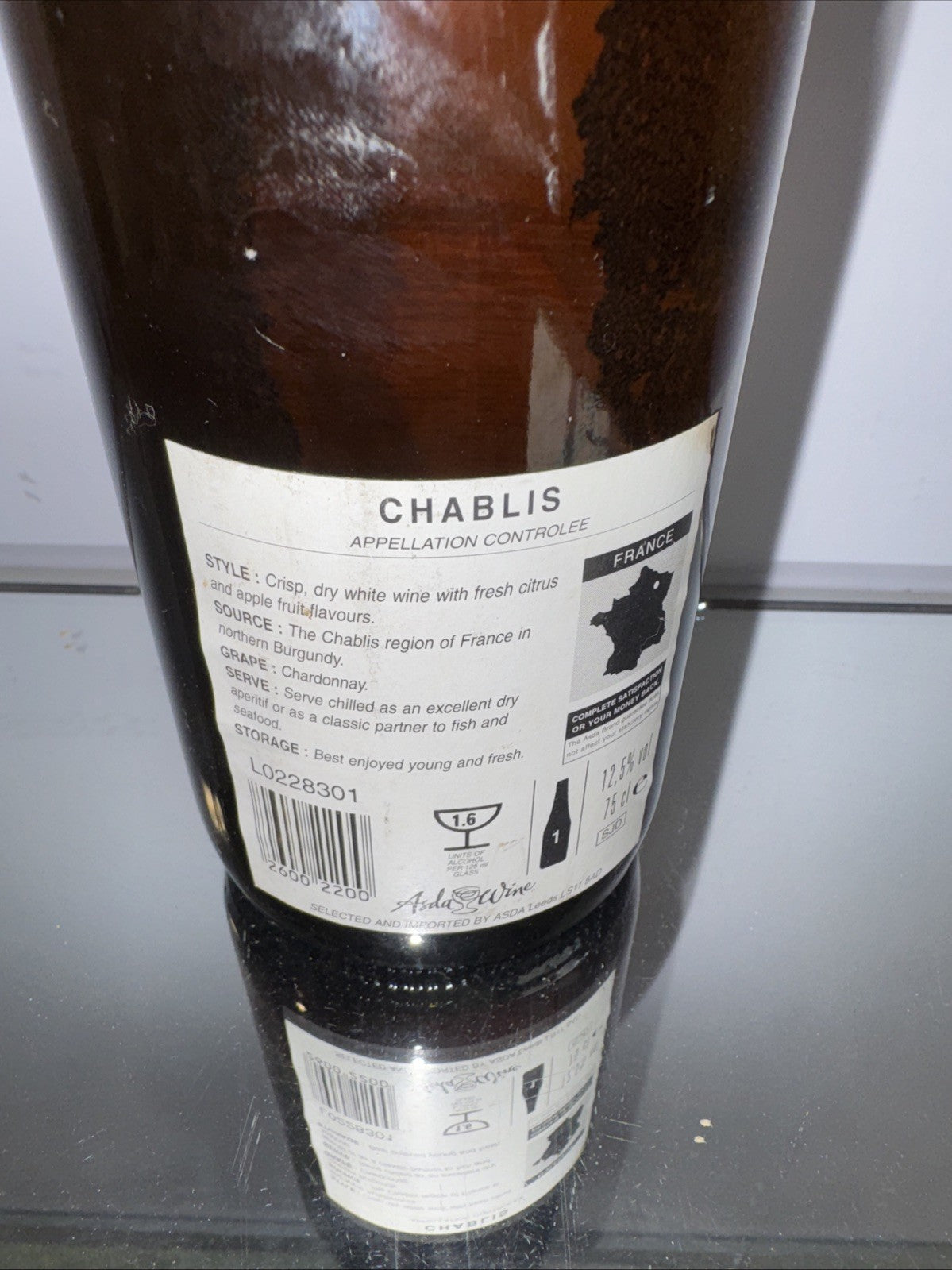 Chablis 2001 - French 2001 White Wine - Asda Wine