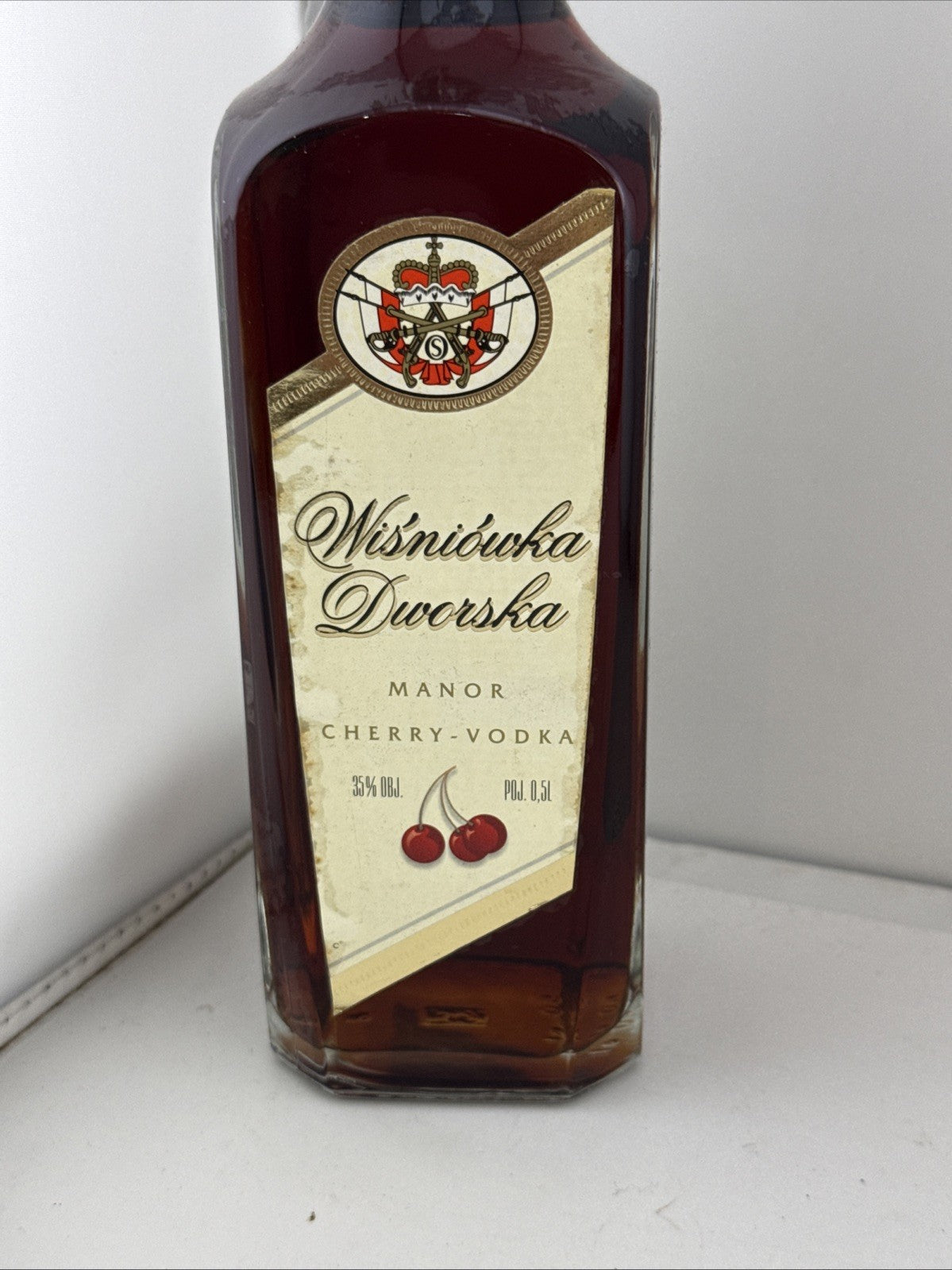 Wiśniówka Dworska Manor Cherry Vodka Polish Cherry Liqueur 50cl