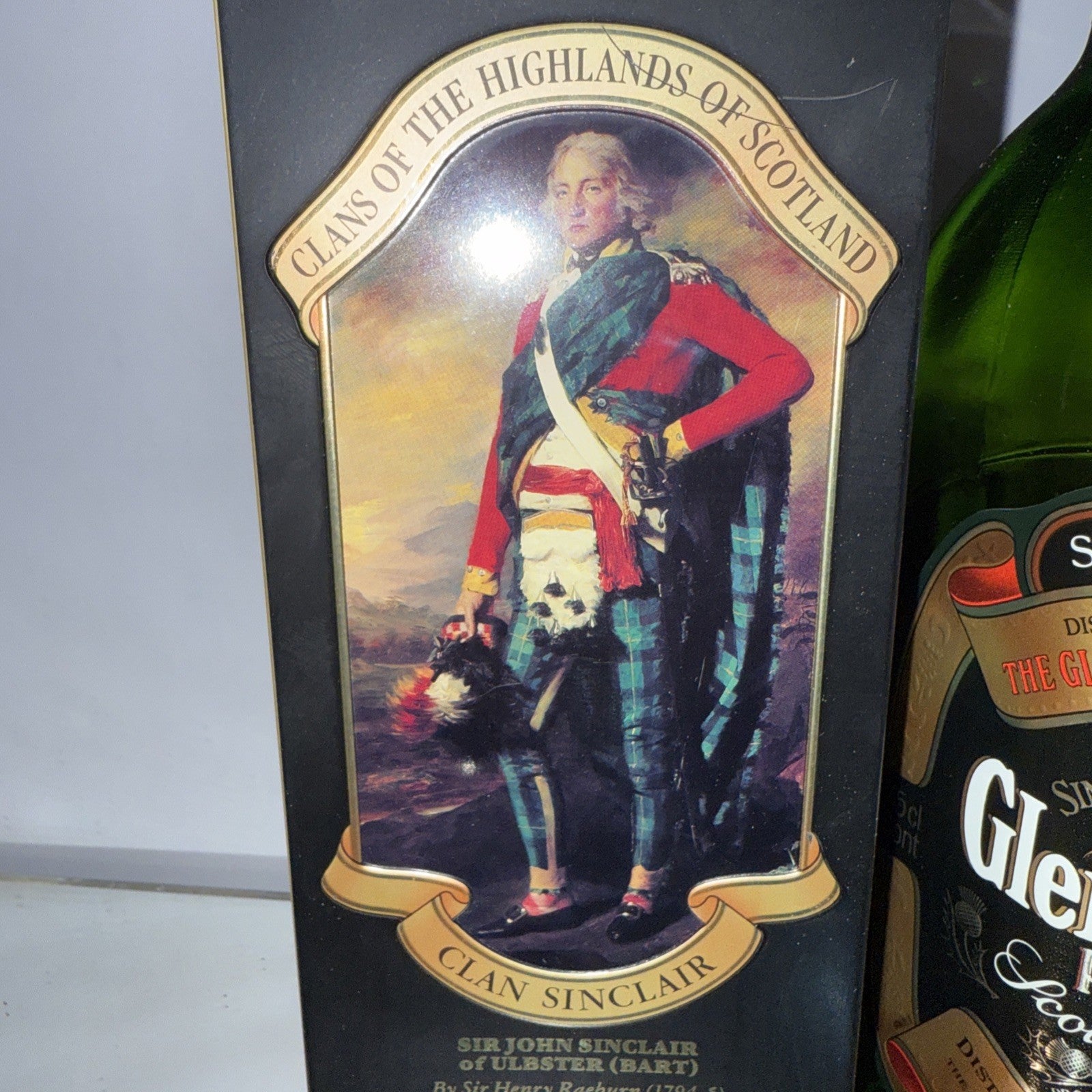 1975-85 Bottle Glenfiddich Special Old Reserve Pure Malt Whisky  Clan Sinclair