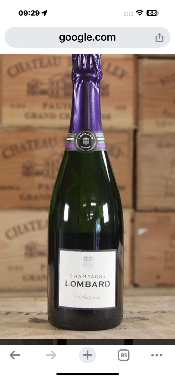 Lombard Brut Reference Champagne