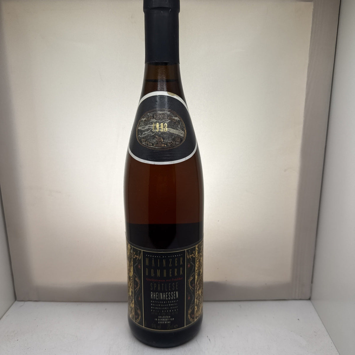 Mainzer Domherr Spatlese 1993 · Rheinhessen Germany · 33yo · Mature Riesling