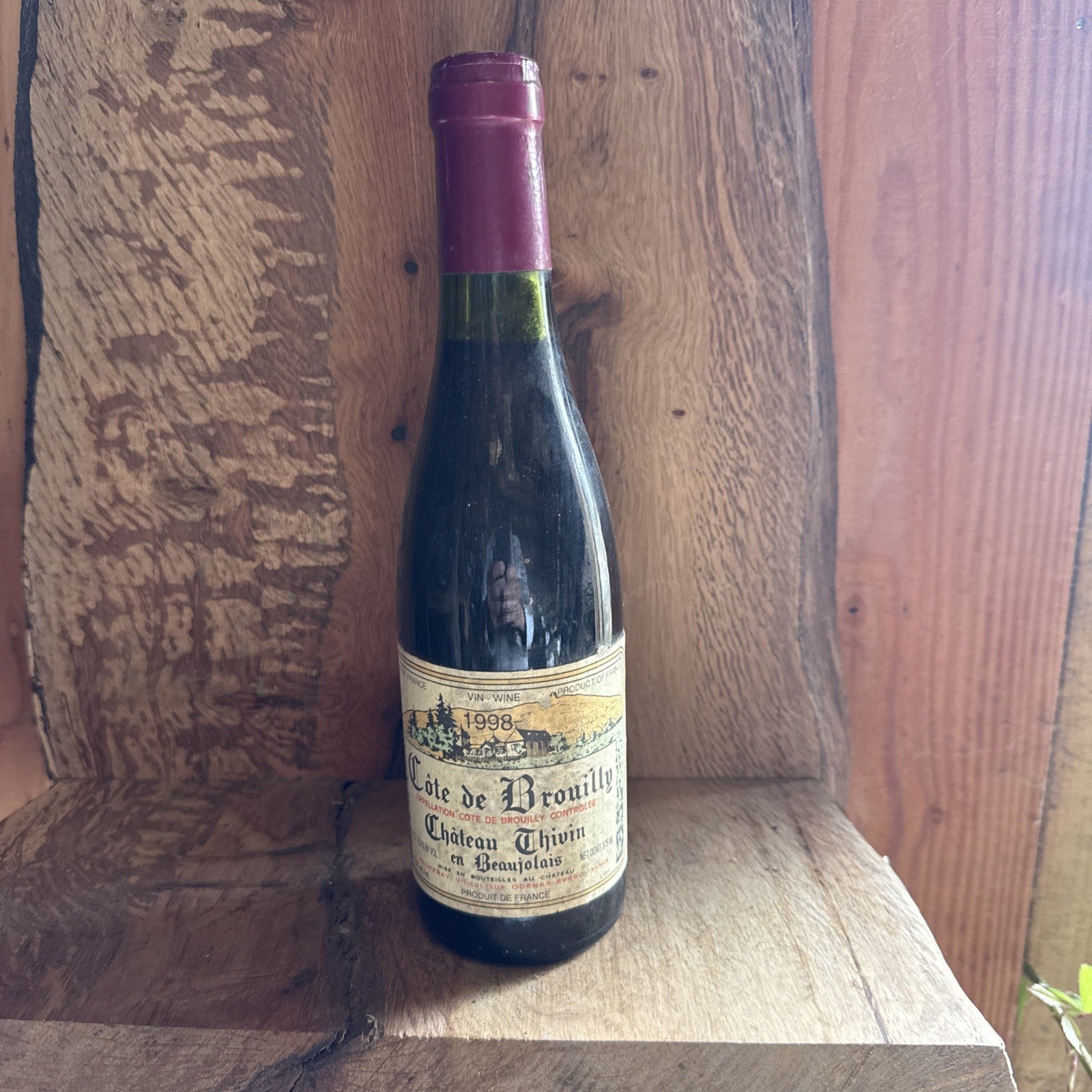 Chateau Thivin 35cl Cote de Brouilly 1998