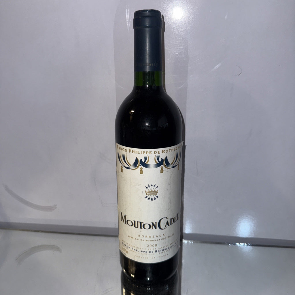 Mouton Cadet 2000, a red Bordeaux wine Baron Philippe de Rothschild