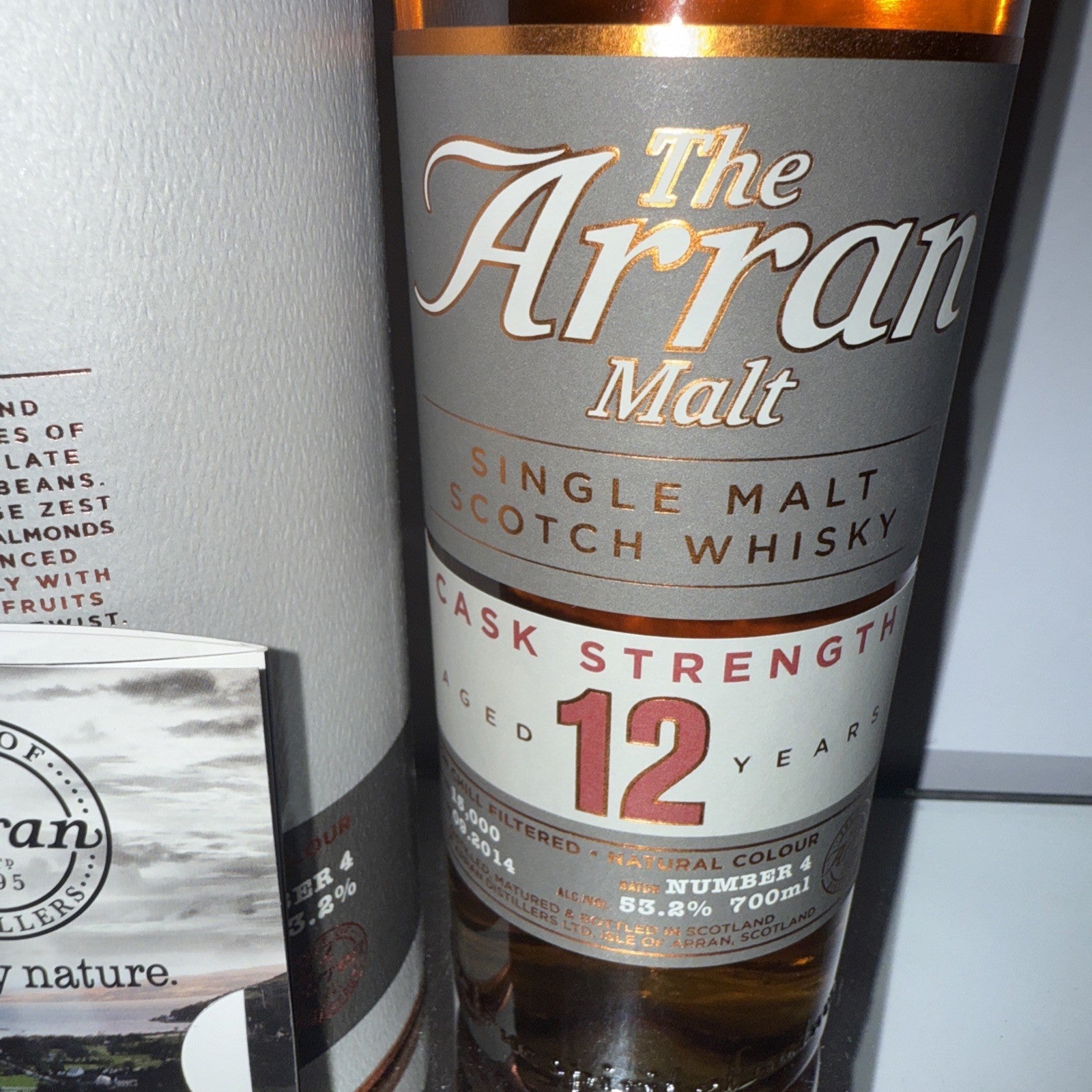 Arran 12 Year Old Cask Strength Batch 4 2014 at 53.2% ABV
