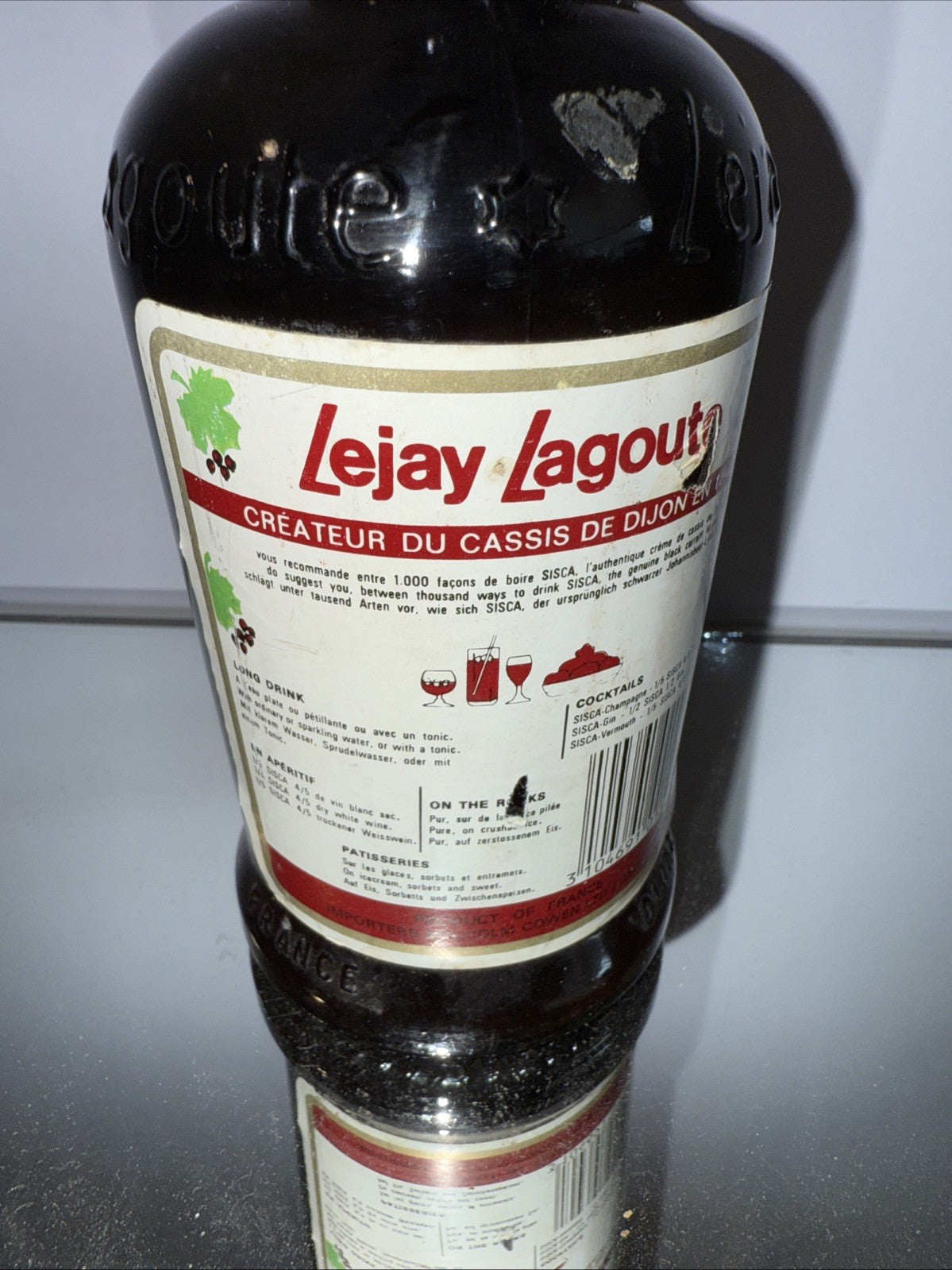 Sisca Crème De  Cassis Liqueur