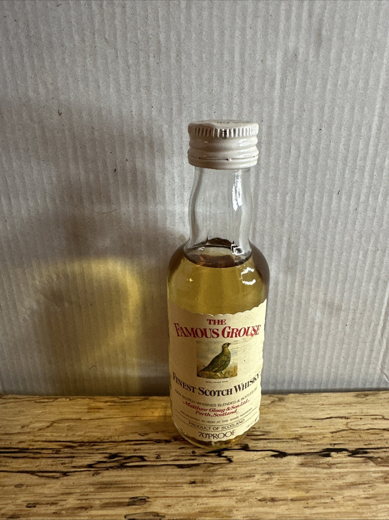 The Famous Grouse Finest Scotch Whisky Miniature