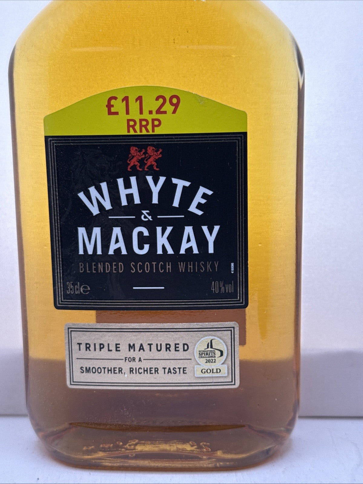 Whyte & Mackay Special Blended Scotch Whisky 35cl Vintage Late 1990s