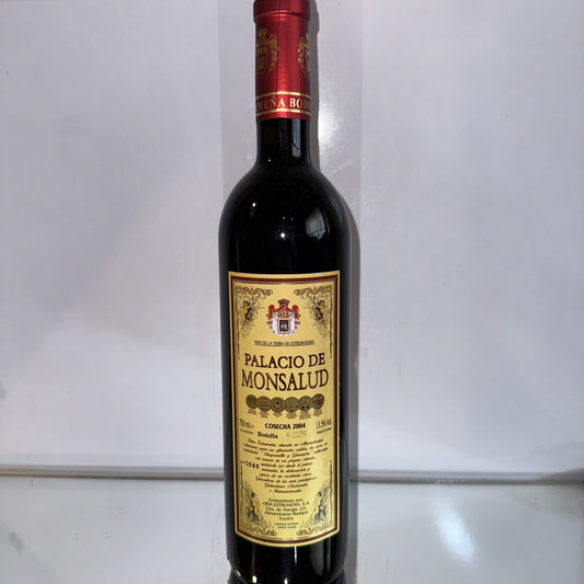 Palacio de Monsalud 2004 Vintage Spanish Red