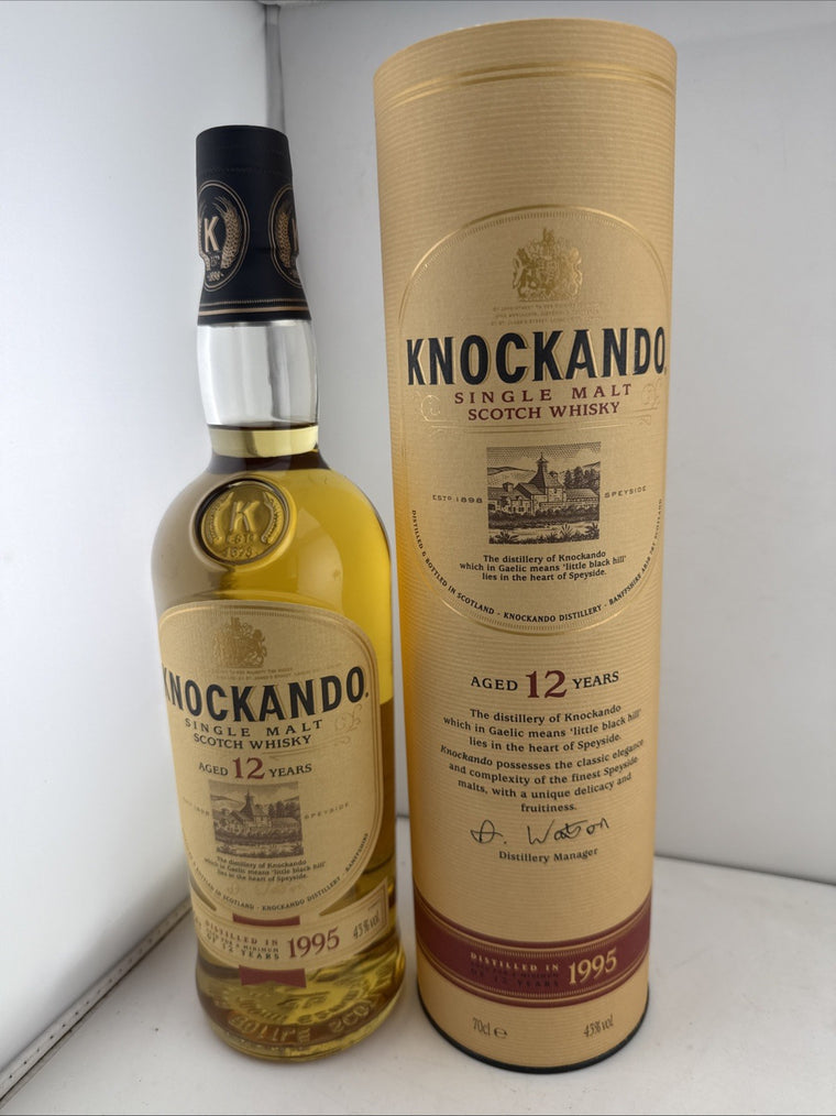Knockando 12 Year Old 1995 Speyside Whisky 70cl 43% Boxed