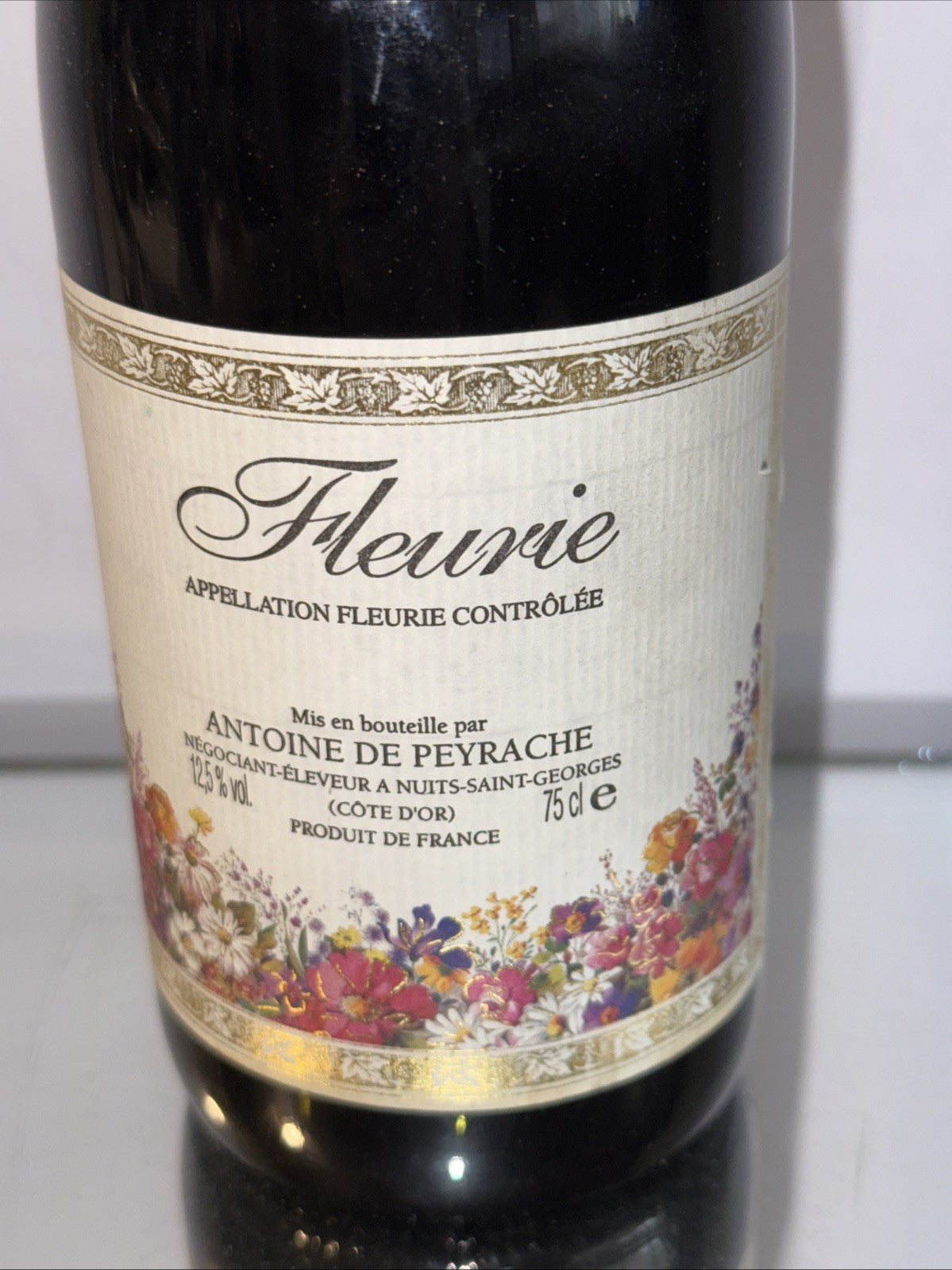 Antoine de Peyrache Fleurie 2000 (75cl, 12.5% ABV)