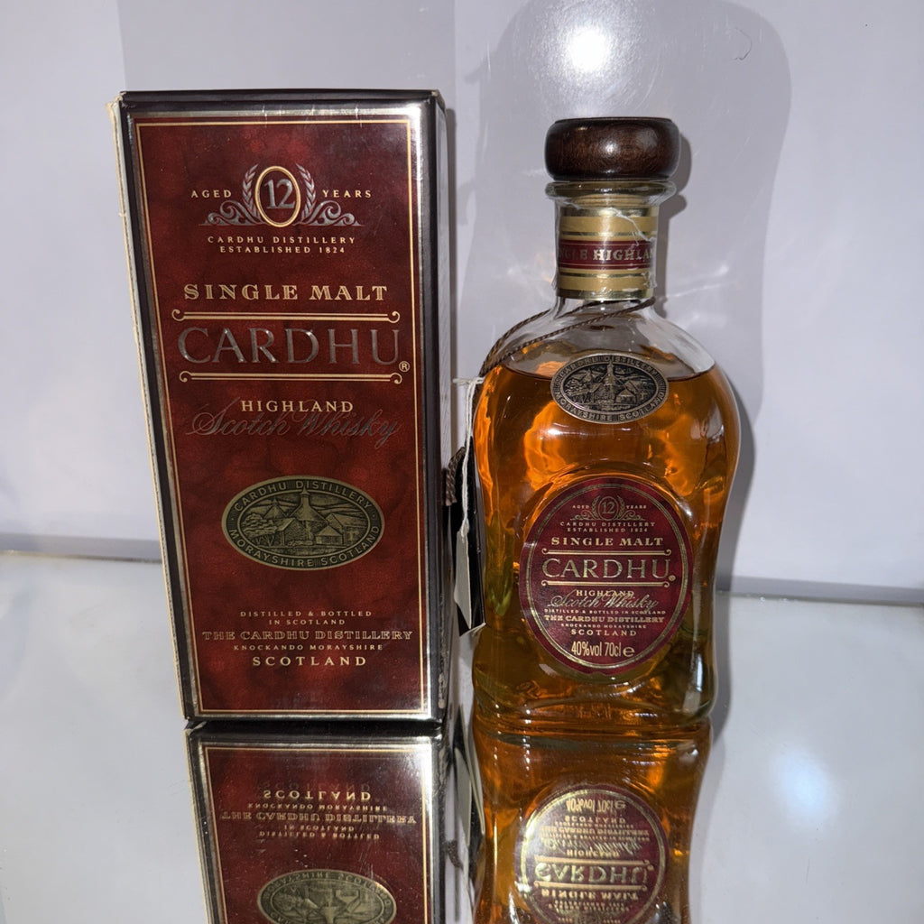 Cardhu 12 Year Old Single Malt Scotch Whisky Bottled Late 1980s