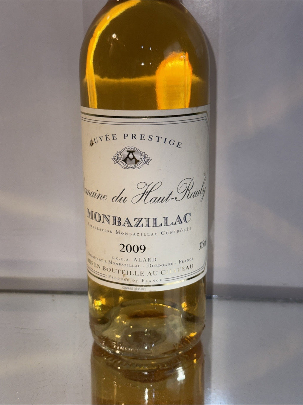 Domaine du Haut-Ravely 35cl Monbazillac 2009