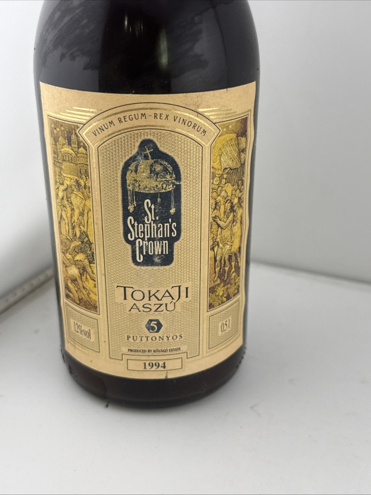 1994 Tokaji Aszu 5 Puttonyos St Stephan’s Crown 50cl Hungary