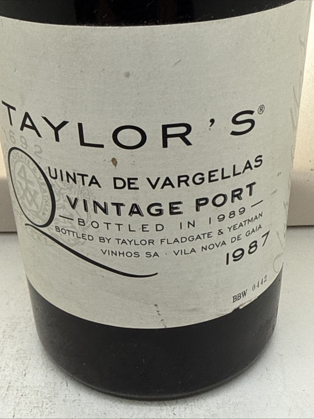 Taylor's Quinta de Vargellas 1987 —