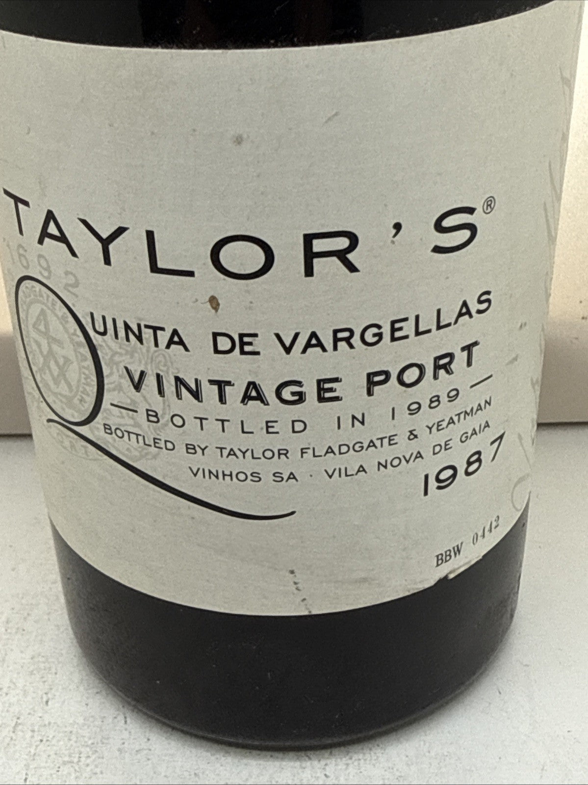 Taylor's Quinta de Vargellas 1987 —
