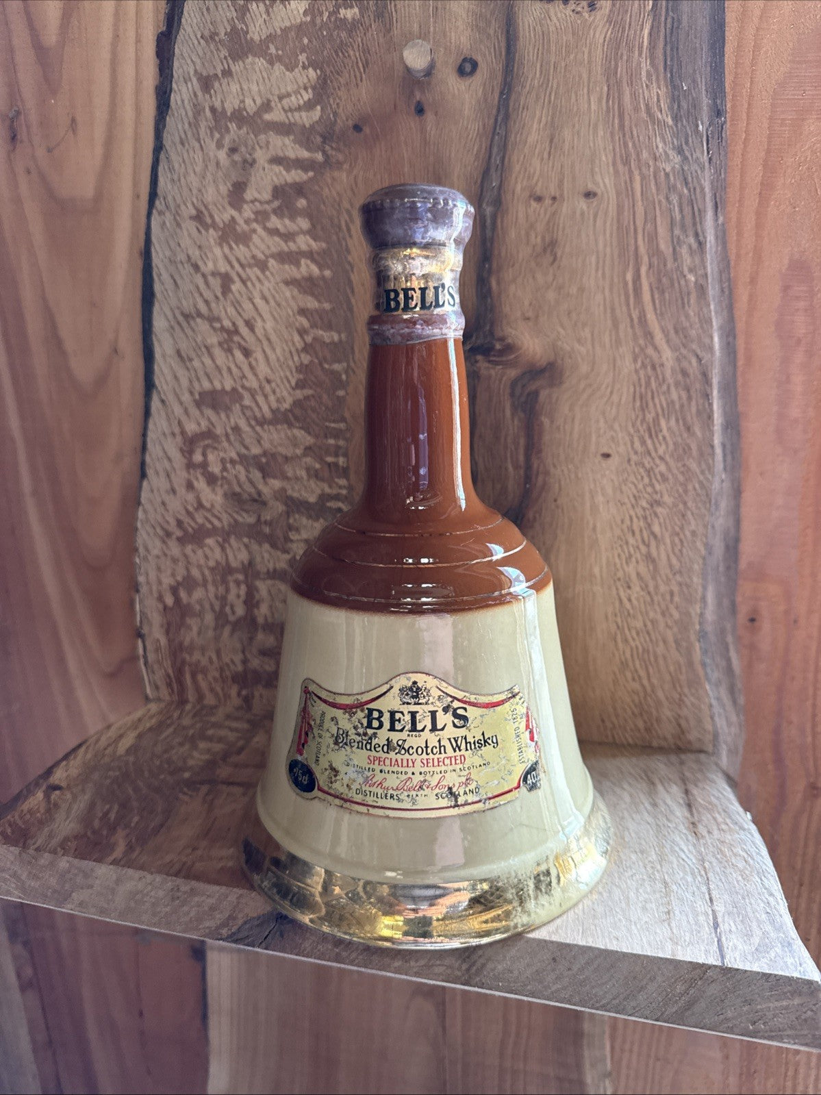 Bells Whisky 375ml decanter vintage matured