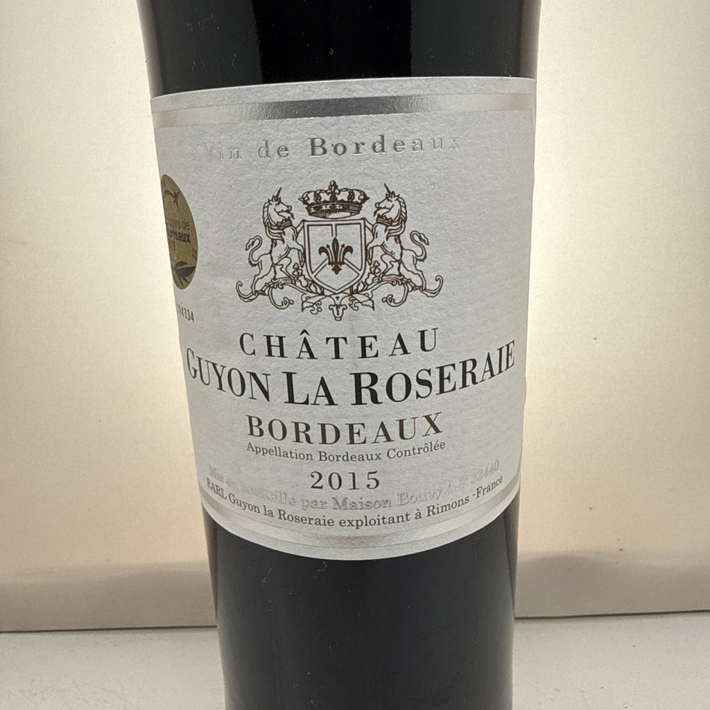 Chateau Guyon La Roseraie 2015 11yo Bordeaux Red Wine France 75cl