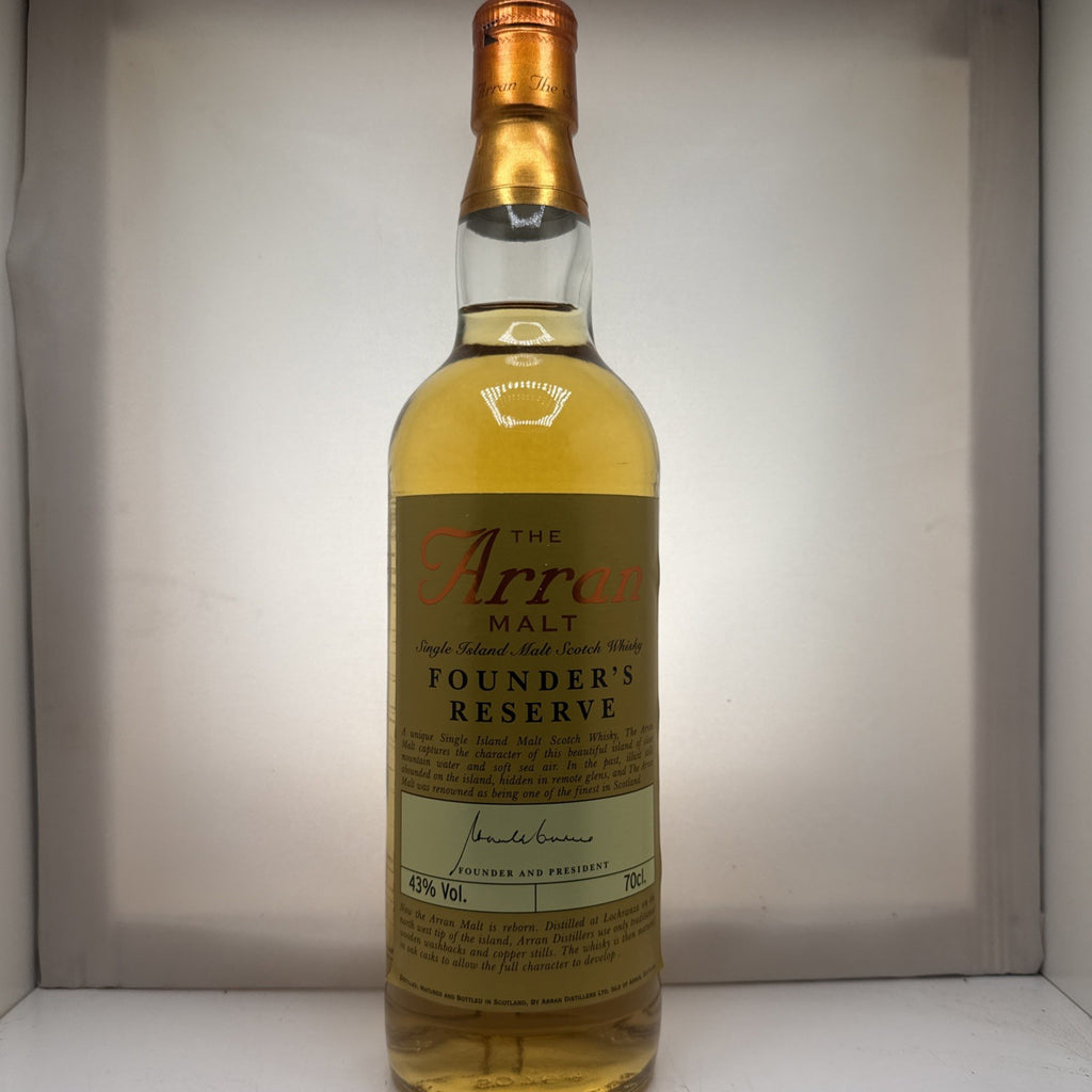 The Arran Malt Founder's Reserve — 1995 distilled / 2001 bottled — 43% — 70cl