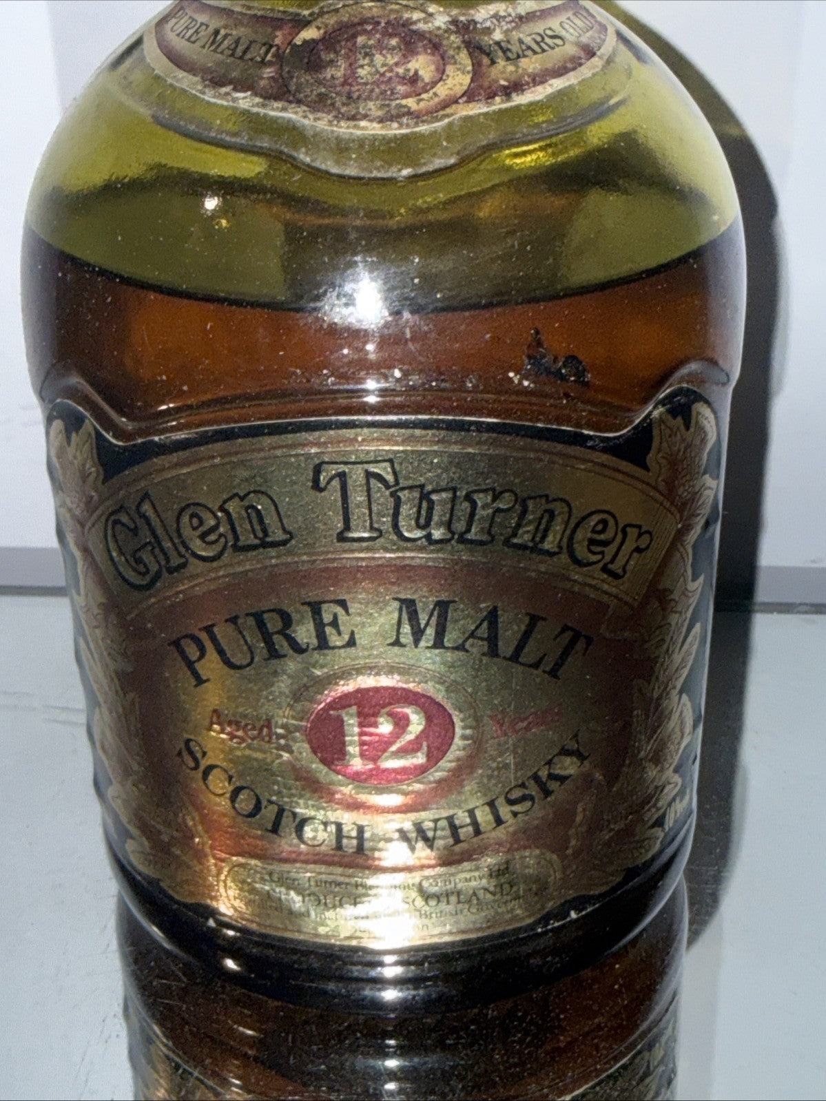 Glen Turner Pure Malt 12 Years Late 1980s Early 80s