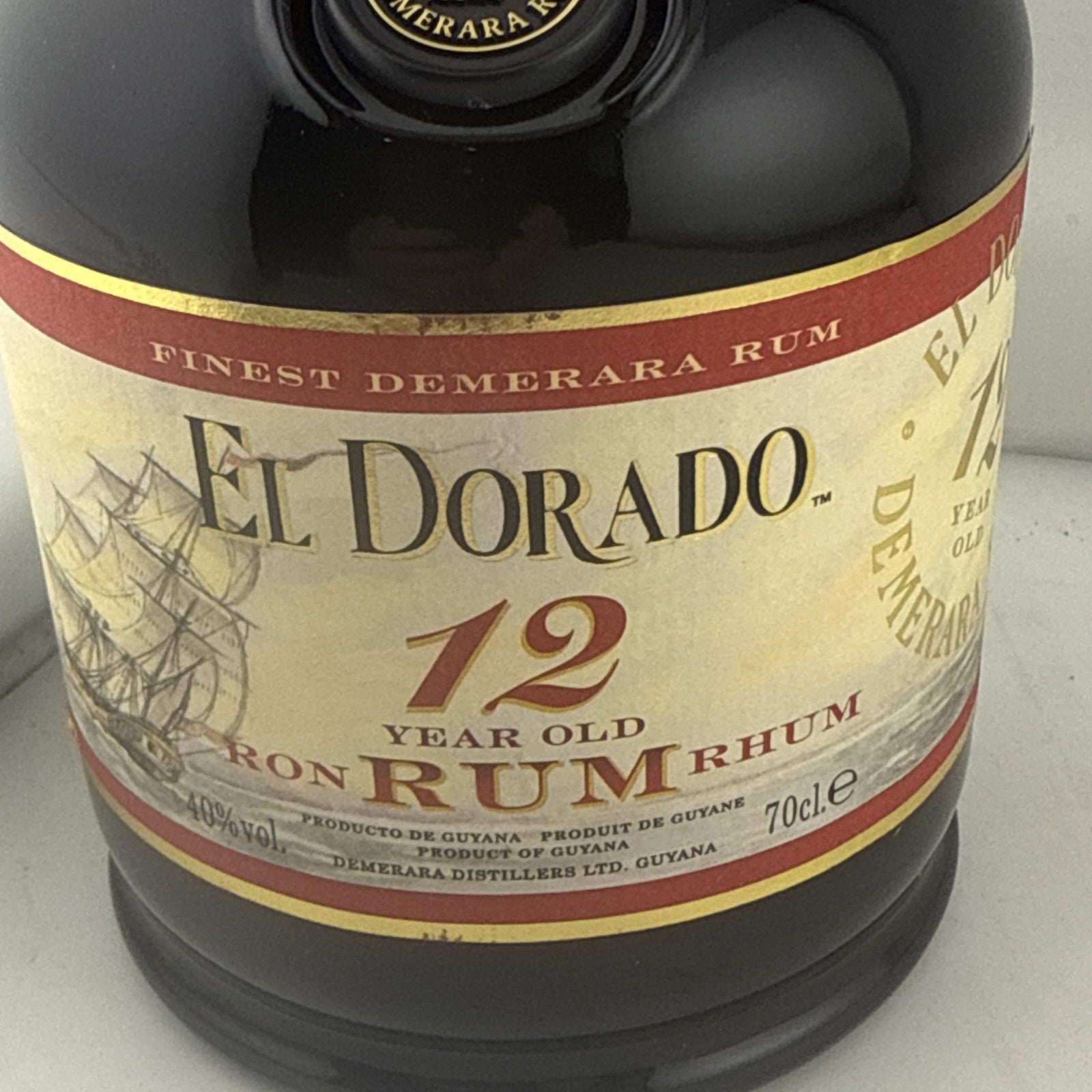 El Dorado 12 Year Old Rum 70cl 40% ABV – Gift Boxed