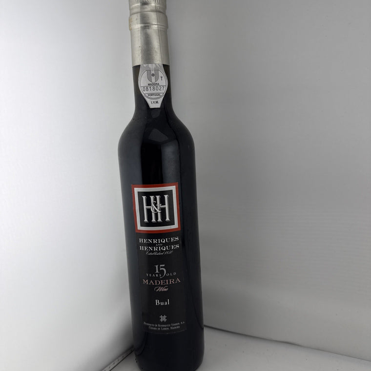 Henriques & Henriques 15 Year Old Bual Madeira Wine 500ml
