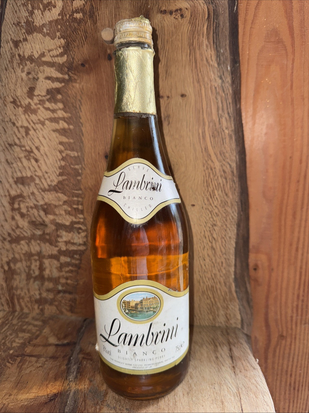 Bottle Of Lambrini  iconic drink from the 80s