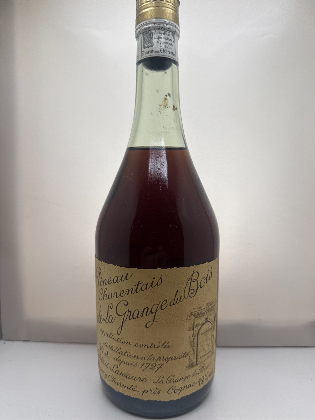 Vintage La Grange du Bois Pineau Charentais 18% – Older Bottling