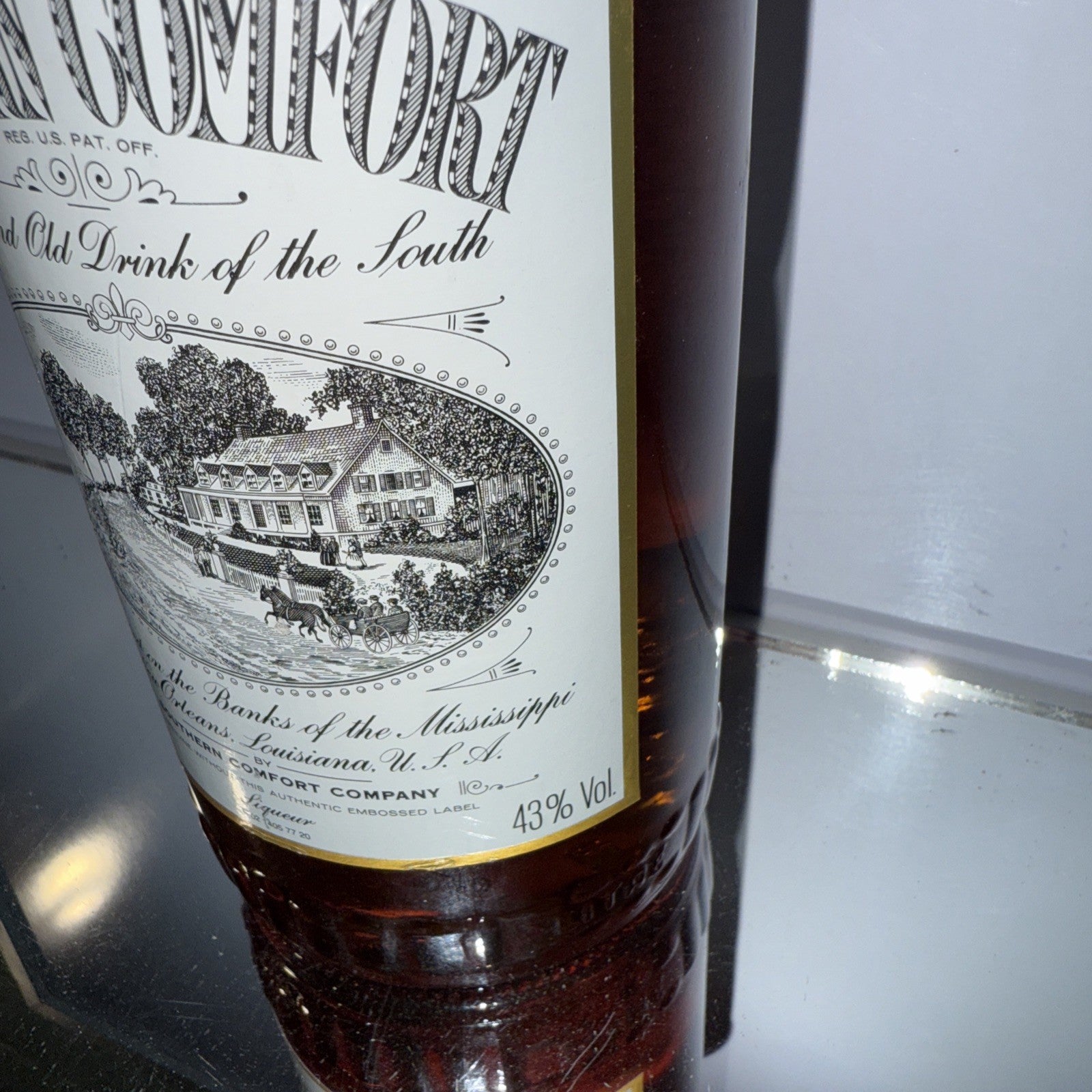 1980s Bottle of Southern Comfort 70 cl 43% ABV