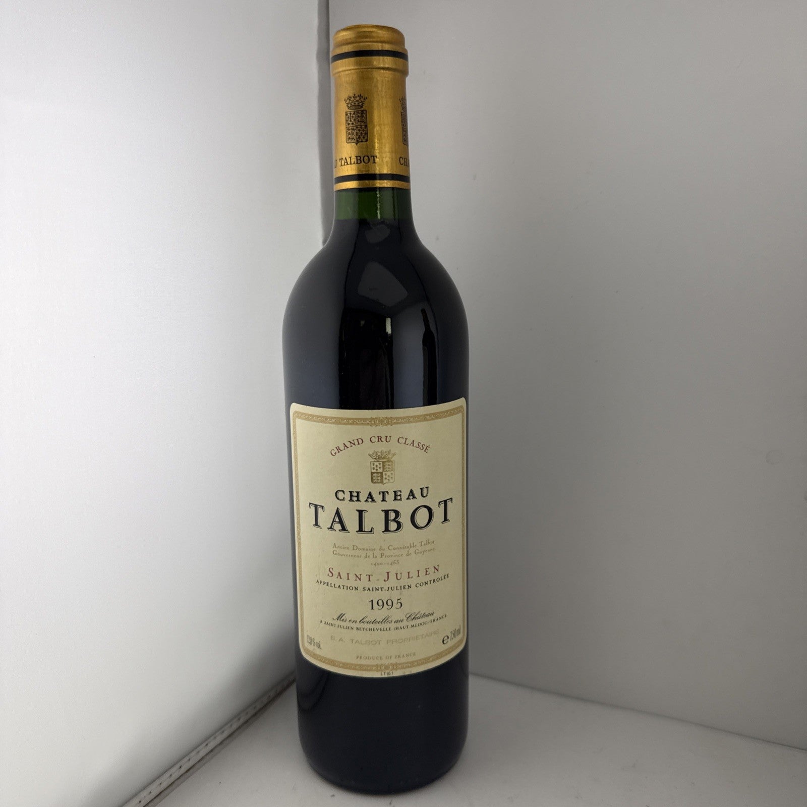 1995 Château Talbot Saint-Julien Grand Cru Classé Bordeaux 75cl