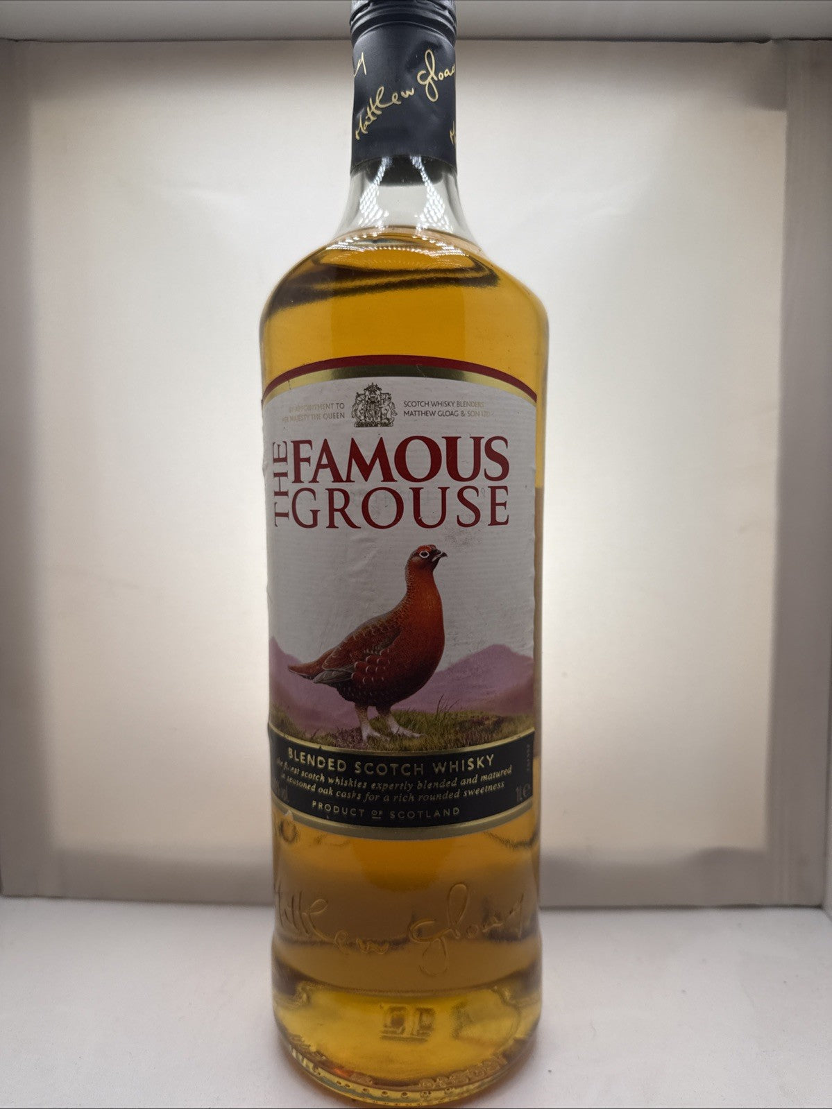 The Famous Grouse 1L Blended Scotch Whisky 40% ABV Sealed