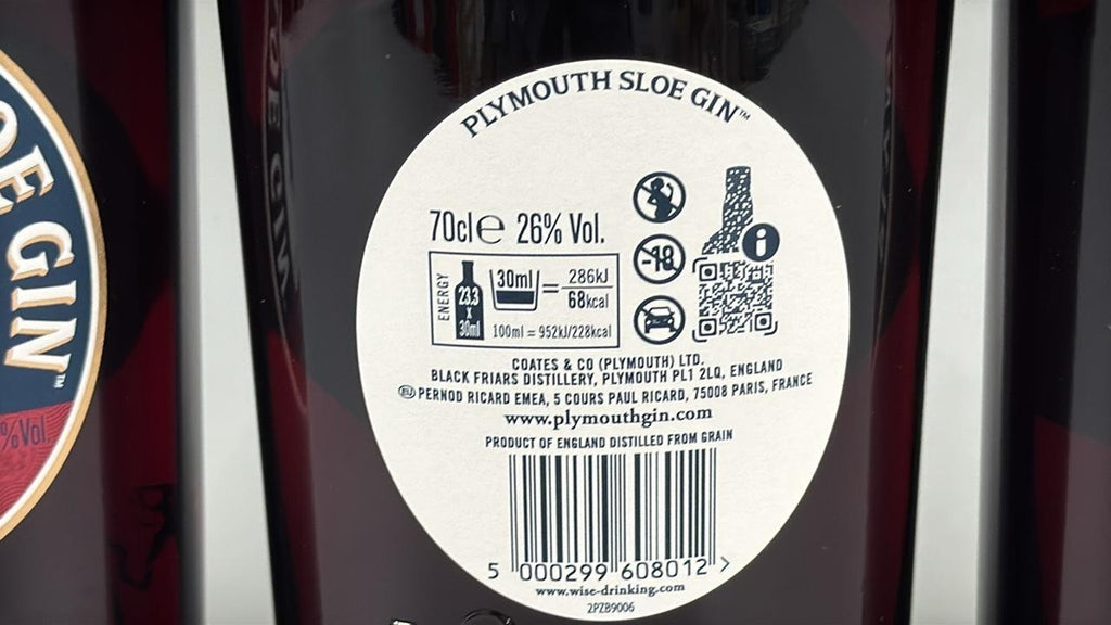 PLYMOUTH SLOE GIN 26% 1 x 70cl cheapest on internet!