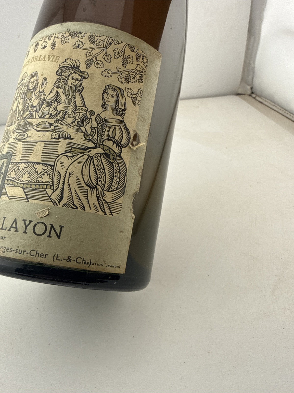 Vintage Maurice Bougrier Coteaux du Layon Loire Wine 75cl 1960s