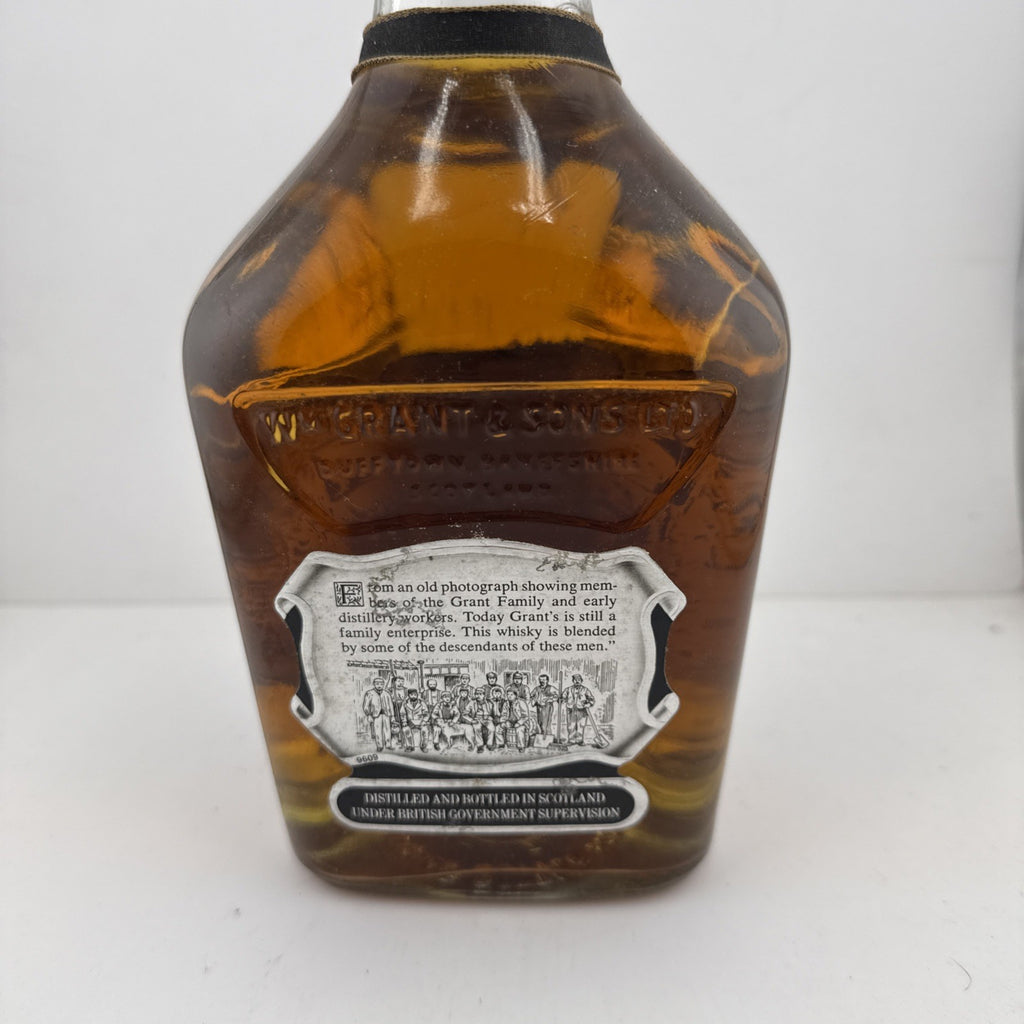 Grant’s Royal 12 Year Old Scotch Whisky 70 Proof Foil Open But Intact  c.1960s
