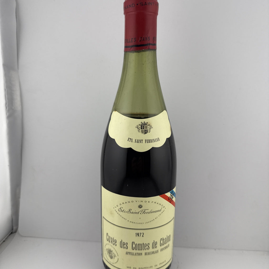 1972 Beaujolais Cuvée des Comtes de Chalon – Saint Ferdinand Well Kept