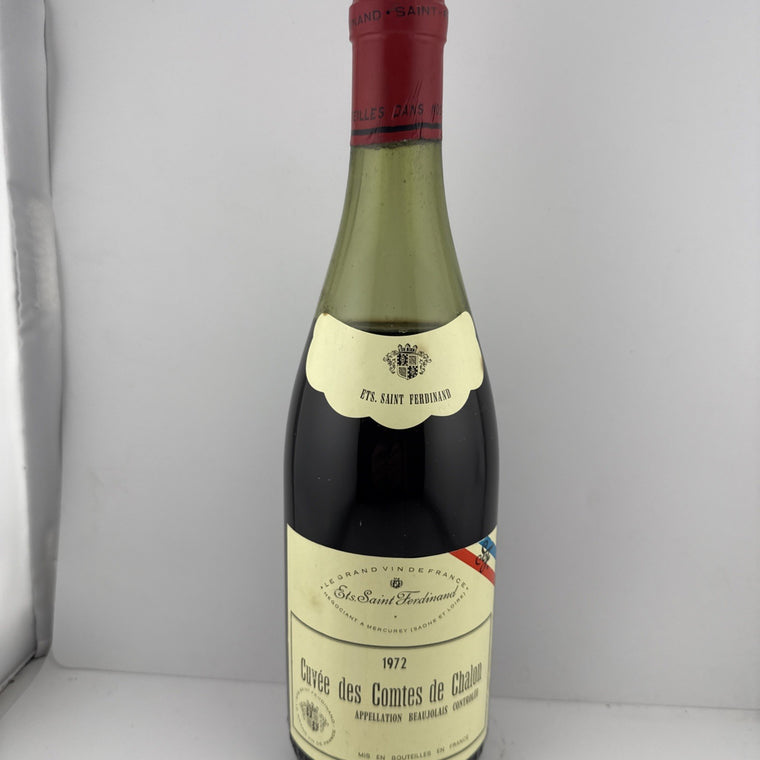 1972 Beaujolais Cuvée des Comtes de Chalon – Saint Ferdinand Well Kept